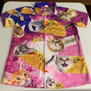 Amazon Pink and Purple Cat Taco Shirt